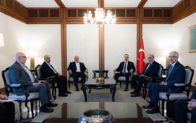 Hakan Fidan HƏMAS nümayəndə heyətini qəbul edib