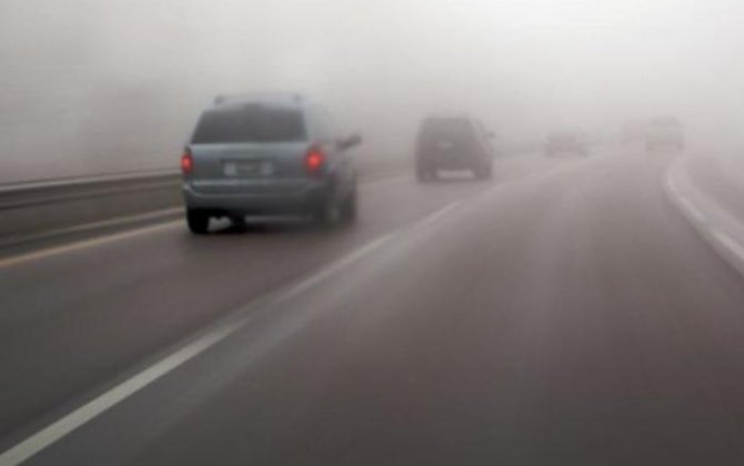 Bəzi yollarda duman olacaq