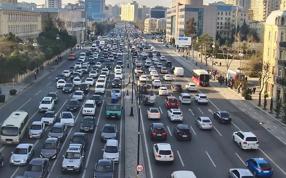 Bu ərazilərdə tıxac var