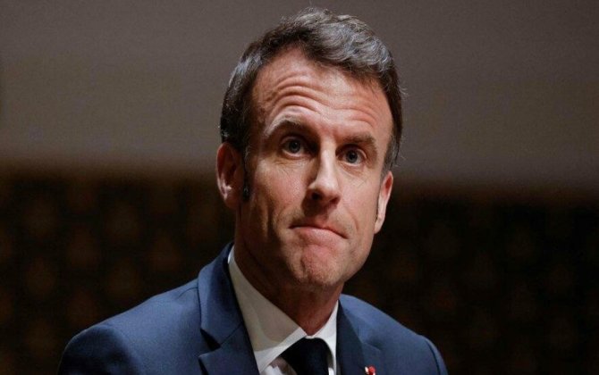 Makron: Fransa müharibədə iştirak etmir