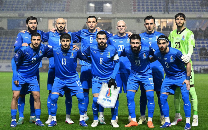 Azərbaycan millisi FIFA reytinqində irəlilədi