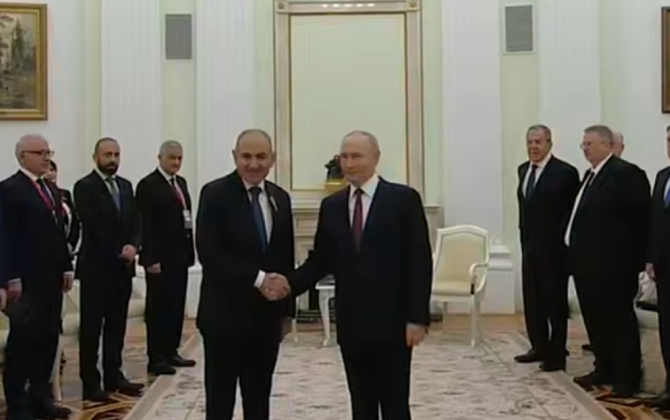 Putin  dolayısıyla Paşinyandan Samvel Karapetyanın seçkilərdə iştirakını tələb etdi...