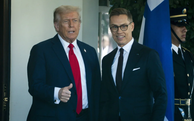 Stubb və Tramp NATO ilə bağlı məsələləri müzakirə ediblər