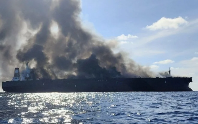 Küveyt hava limanındakı yanğın söndürülüb