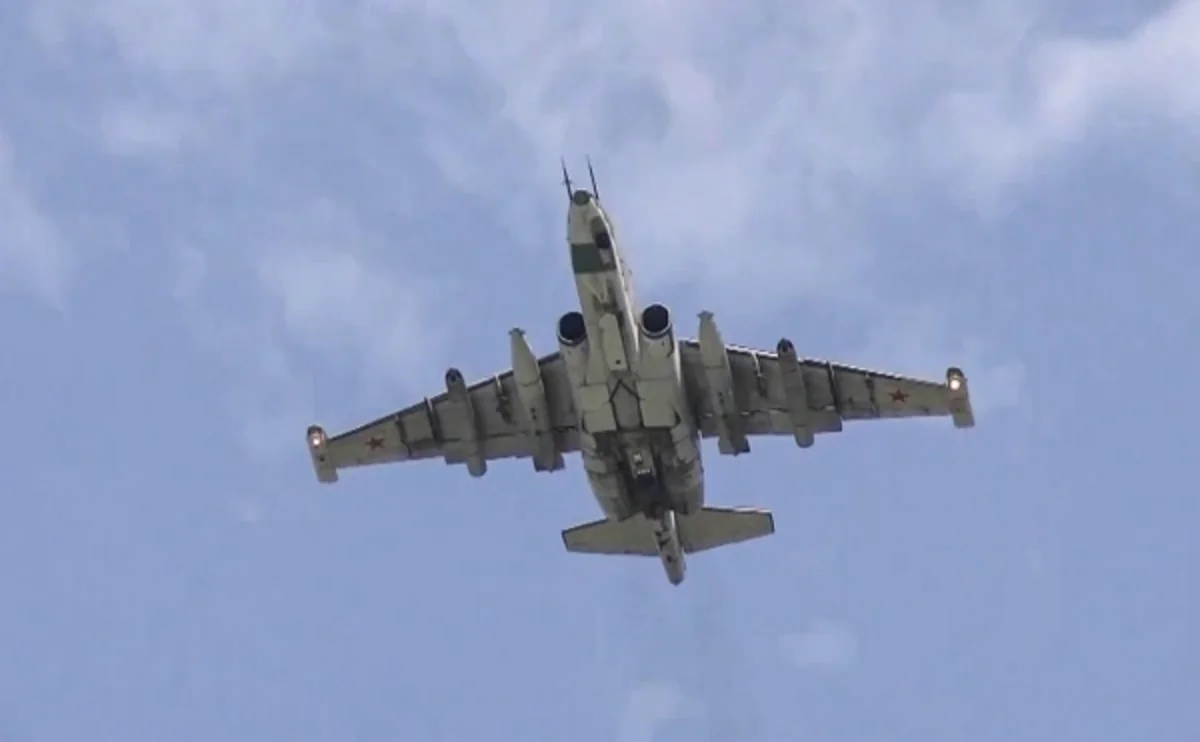 Rusiyanın hərbi təyyarəsi Qırğızıstan ərazisinə iki təlim sursatı atıb