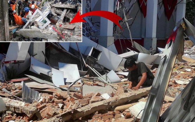 İndoneziyada DƏHŞƏTLİ ZƏLZƏLƏ: Sunami xəbərdarlığı elan edildi - FOTO