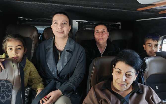 Növbəti köç karvanı Kəlbəcərə yola salınıb - FOTOLAR