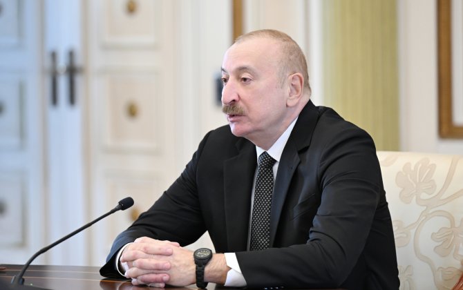 Ильхам Алиев рассказал о ходе строительства Зангезурского коридора