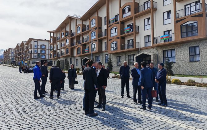 Növbəti köç karvanı Kəlbəcərə çatdı