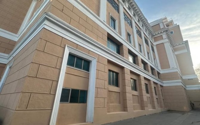 Nizami Kino Mərkəzinin binasının fasadına müdaxilə aradan qaldırılıb - FOTO