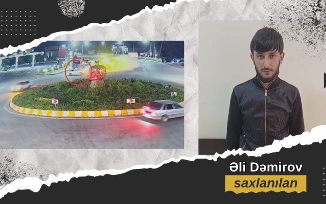 Avtoxuliqanlıq edən sürücü həbs olundu - VİDEO