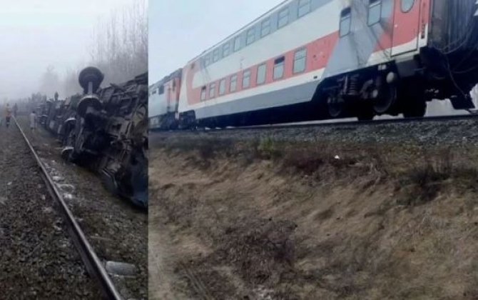 Çelyabinsk-Moskva qatarı relsdən çıxdı - onlarla sərnişin yaralandı