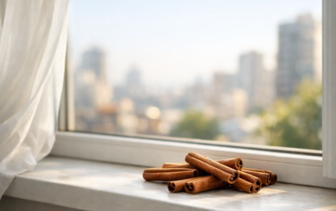 Hər kəs pəncərəsinin önünə darçın qoymağa başladı