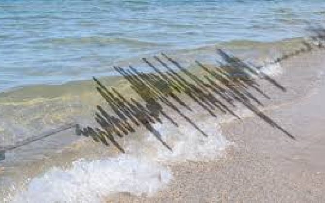 В Каспийском море произошло землетрясение