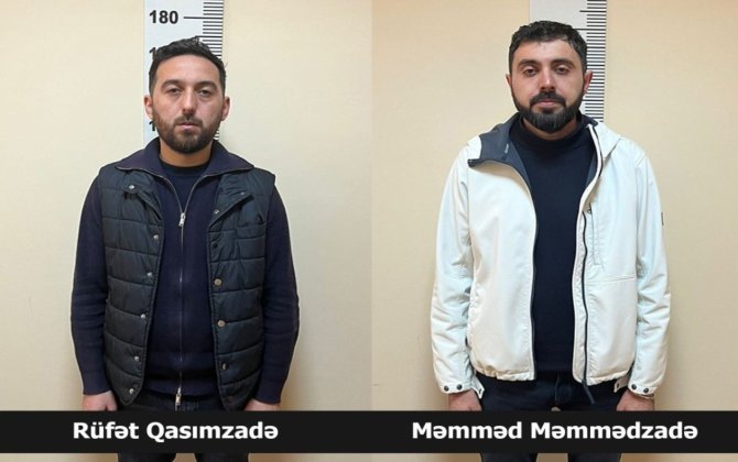 317 min manatlıq dələduzluq edən iki nəfər saxlanıldı