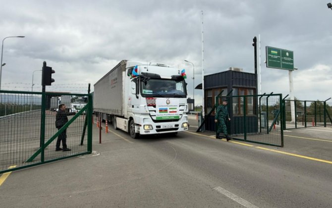 Azərbaycanın yardım TIR-ları İrana keçdi