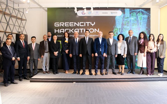 “GreenCity Hackathon” innovasiya yarışına start verilib - FOTOLAR