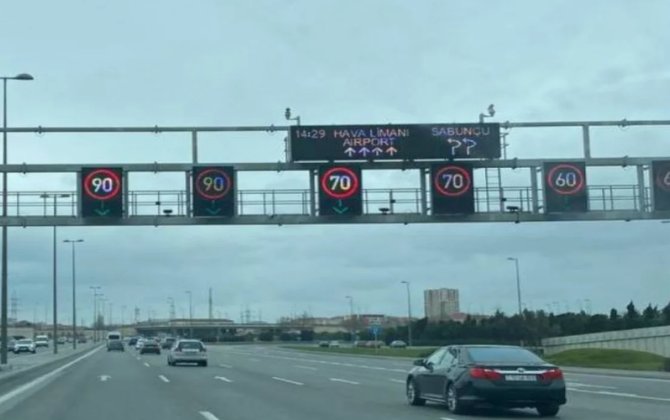 Sürücülərin NƏZƏRİNƏ: Bu yolda sürət həddi ENDİRİLDİ