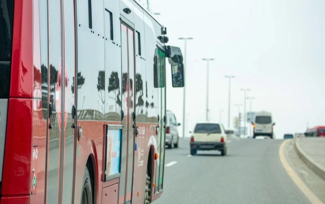 Bu marşrutun hərəkət sxemi müvəqqəti dəyişdirilib