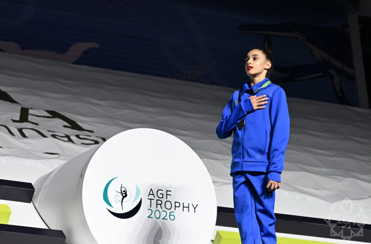 Azərbaycan gimnastı qızıl medal qazanıb