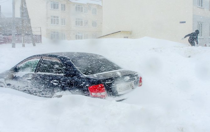 На Сахалине объявлено экстренное предупреждение из-за циклона и снегопада