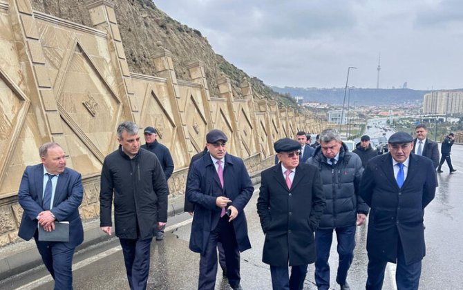 Kəmaləddin Heydərov Bibiheybət yolundakı vəziyyətlə tanış oldu - FOTO/VİDEO