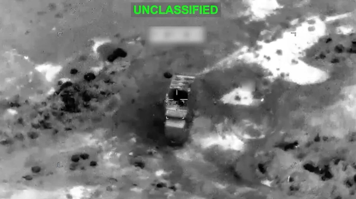 ABŞ İrandakı hədəfləri belə vurdu - VİDEO