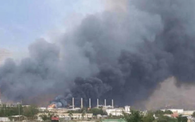 İranın daha bir neft-kimya kompleksinə zərbələr endirildi