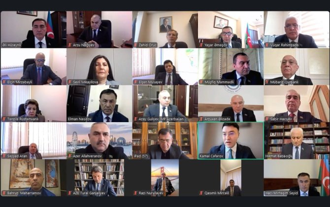 Milli Məclis komitələrinin birgə videokonfrans iclası keçirildi - FOTO