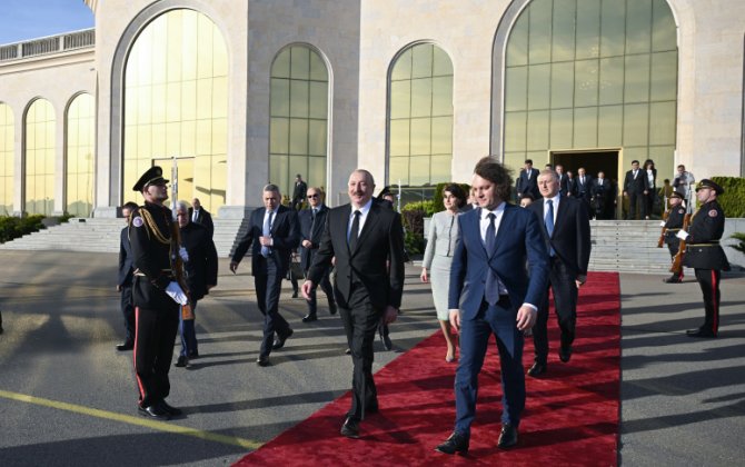 Завершился государственный визит Президента Ильхама Алиева в Грузию-(ФОТО)