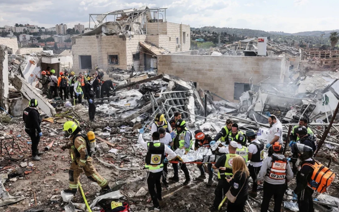 İsraildə İranın zərbələri nəticəsində 7 mindən çox insan yaralanıb