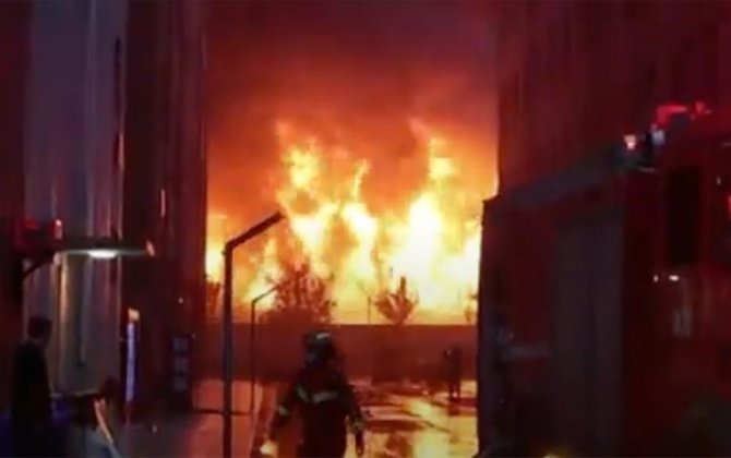 В Китае в результате пожара на химзаводе погибли три человека