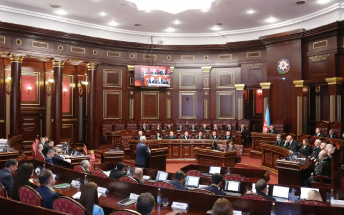 Ali Məhkəmə Plenumunun növbəti iclası keçirildi - FOTO