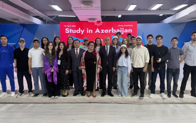 ADNSU Almatıda keçirilən “Study in Azerbaijan” sərgisində yüksək səviyyədə təmsil olundu - FOTO