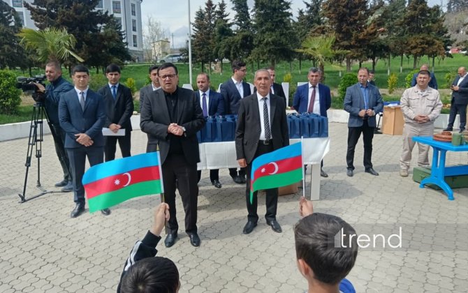 Xocavənd şəhərinə çatan ailələrə mənzillərin açarları təqdim edildi - YENİLƏNİB + FOTO