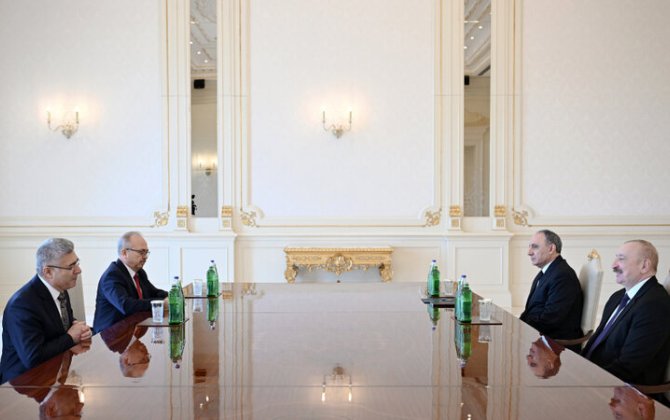 Ильхам Алиев принял генерального прокурора Верховного суда Турции-ФОТО