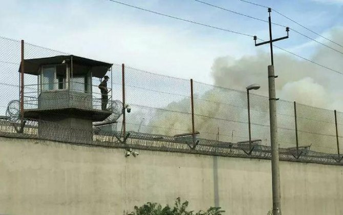 В исправительном учреждении произошёл пожар