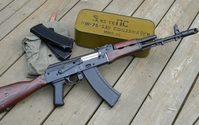 В Азербайджане за сутки изъяты 4 автомата и пулемет