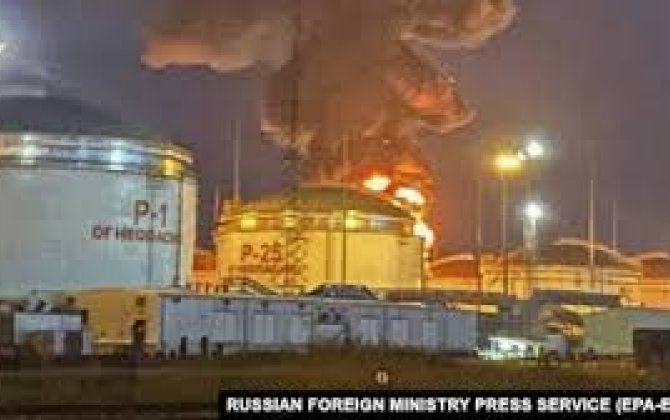 Украина атаковала терминал на нефтебазе в Крыму