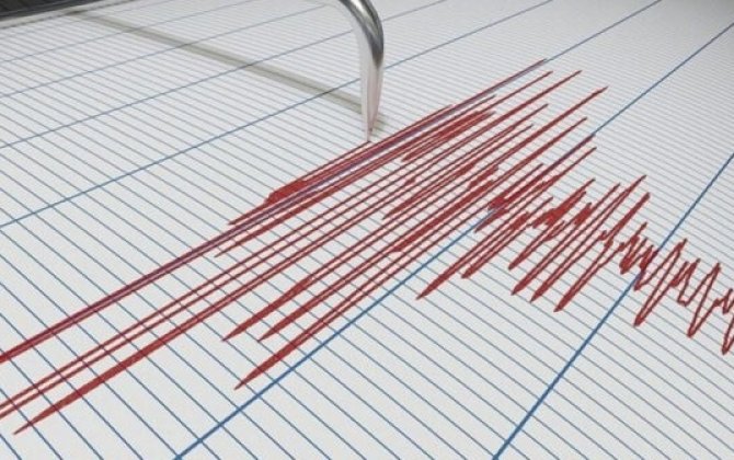 Сильное землетрясение у побережья Каспия