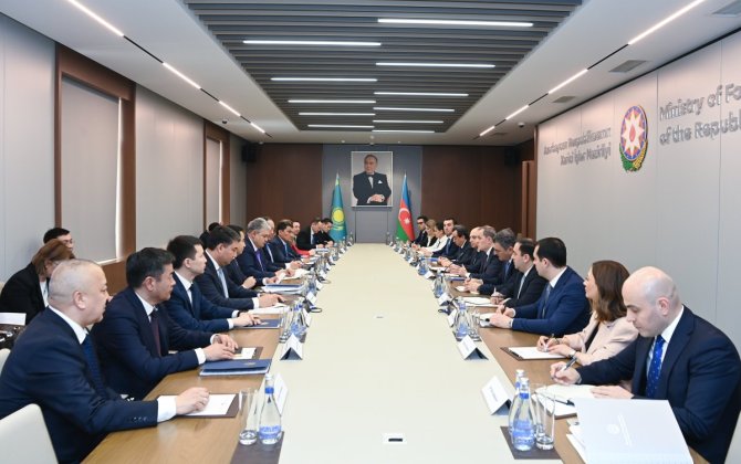 Azərbaycan və Qazaxıstan XİN rəhbərlərinin müzakirə etdikləri məsələlər açıqlanıb