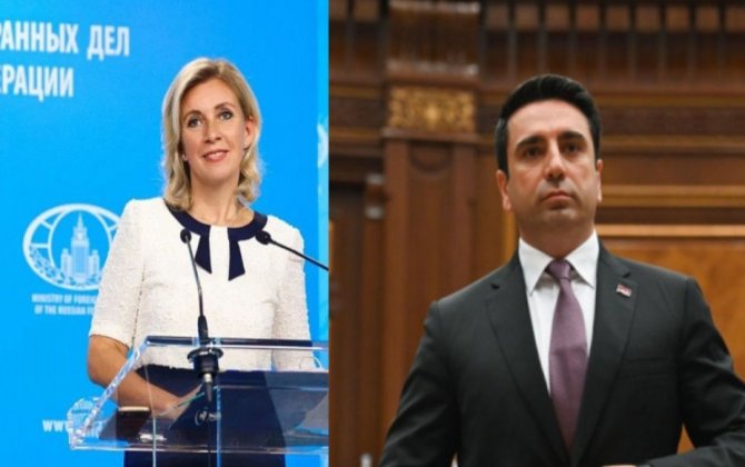 Zaxarova Alen Simonyana cavab verib: KTMT haqqında nələr eşitmədik