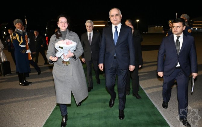 Litvanın Baş naziri Azərbaycana səfərə gəlib - FOTO