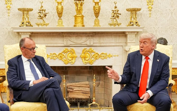 Merz Trampla İranla razılaşmanı müzakirə edib