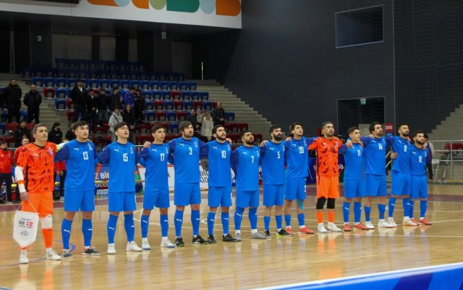 Futzal üzrə Azərbaycan millisi bu gün Gürcüstanla qarşılaşacaq