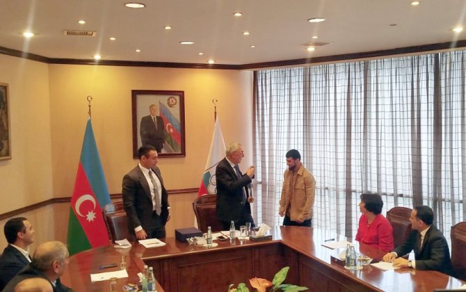 Yenilənmiş Olimpiya medalları Azərbaycan idmançılarına təqdim olundu