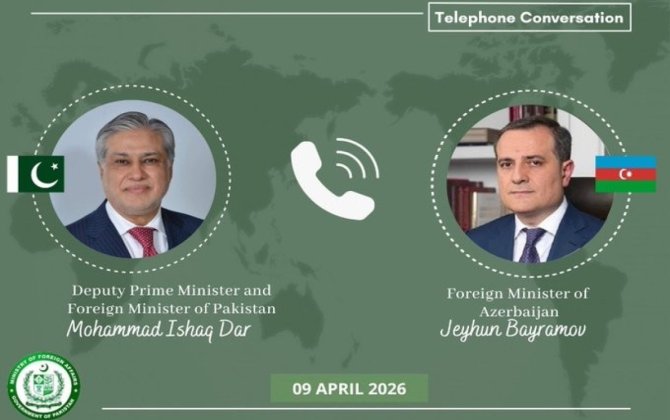 Главы МИД Азербайджана и Пакистана провели телефонный разговор