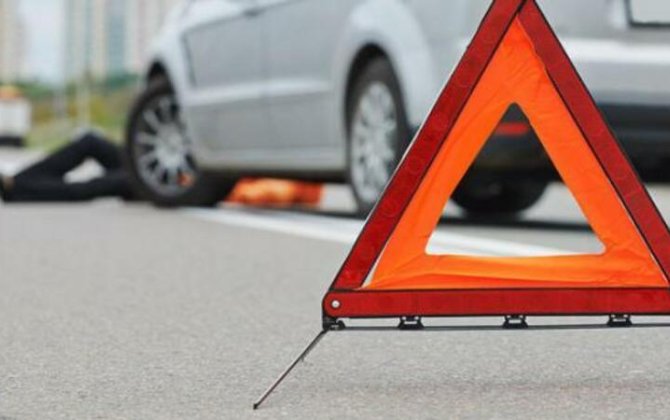 Qazaxda qəza olub, piyada ölüb