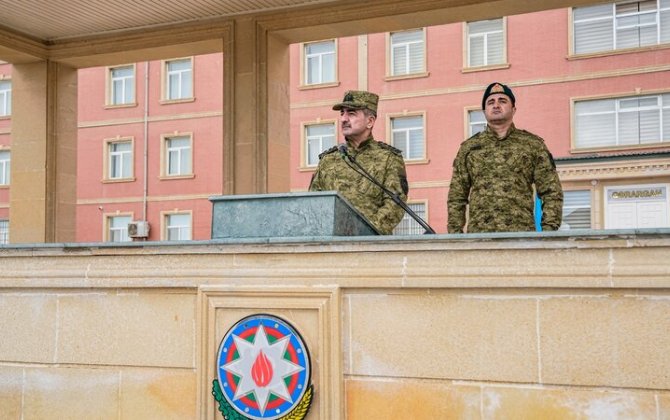 “Çevikçi” kursunu bitirmiş hərbi qulluqçulara beretlər təqdim olundu - FOTOLAR