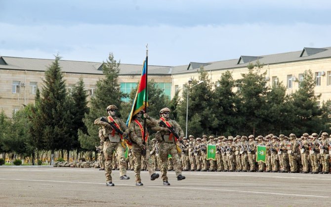 Xüsusi Təyinatlı Qüvvələrin hərbi hissəsində yoxlama keçirildi - FOTO